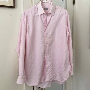 Large Stefano Ricci for Napoleon men’s pink and white checkered shirt